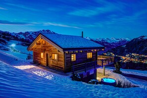 Exterior - Chalet Aramis - Jacuzzi - Views - La Tzoumaz, 4 Vallees (La Tzoumaz)