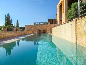 Outdoor pool - Artemis - Apokoron Villa with 2 Large Private Pools and Great Views (Gavalohori, Chania)