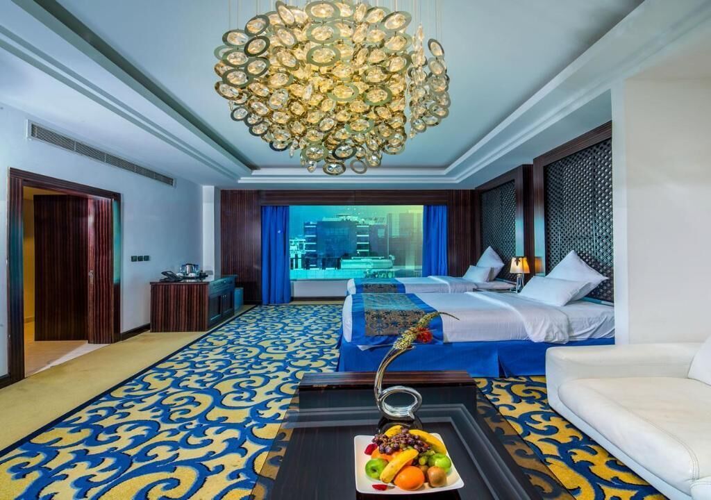 Minibar, in-room safe, desk, blackout curtains