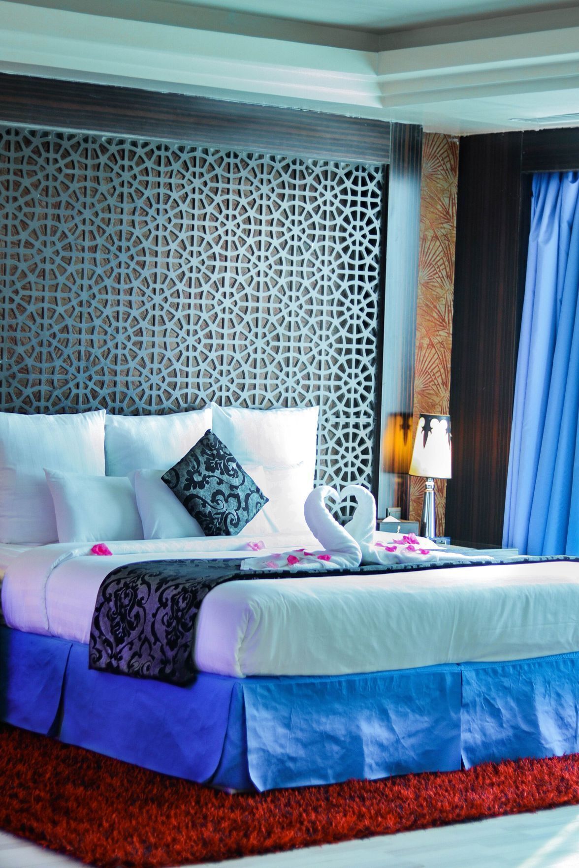 Minibar, in-room safe, desk, blackout curtains