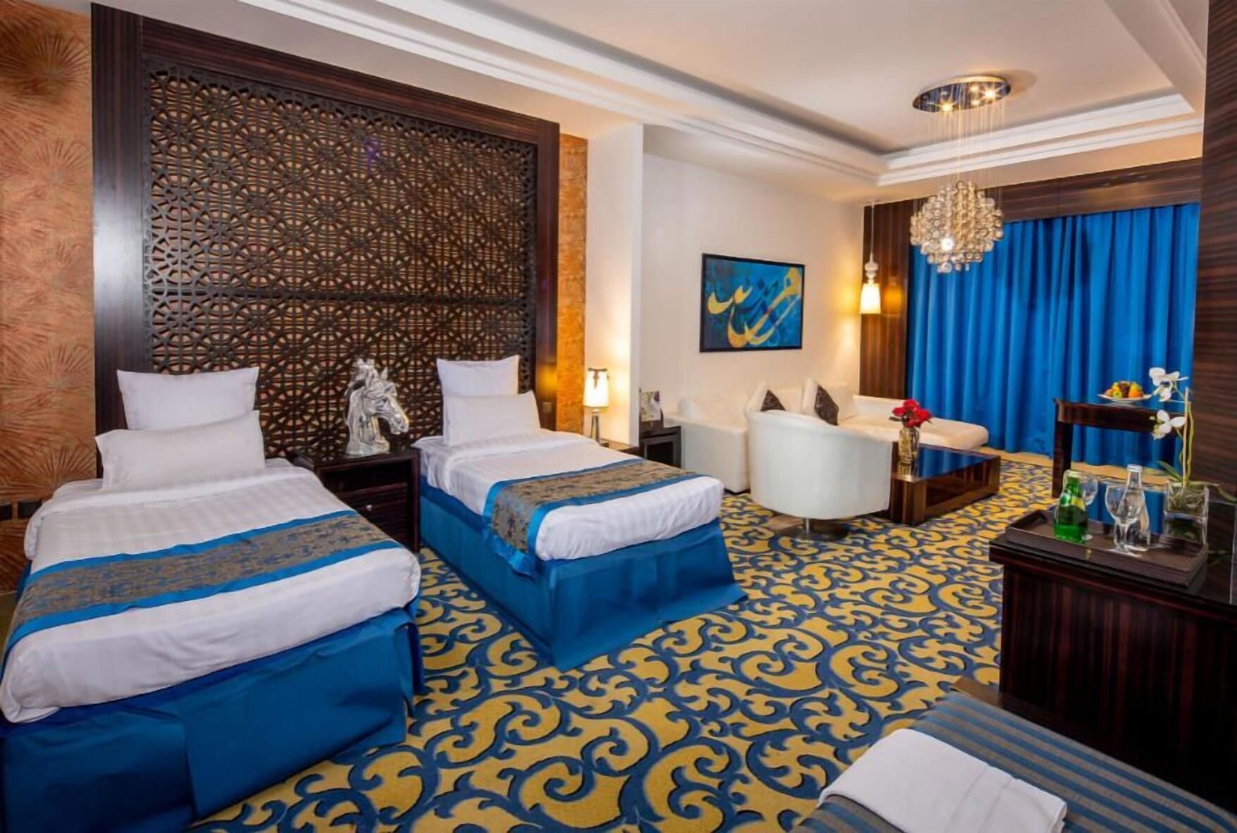 Minibar, in-room safe, desk, blackout curtains