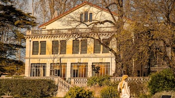 Majoituspaikan julkisivu