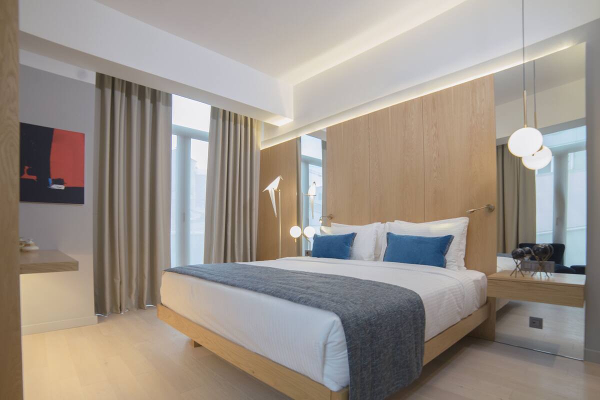Habitación doble Deluxe, 1 cama King size, para no fumadores | Vista desde la habitación