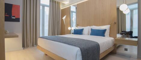 Habitació doble Deluxe, 1 llit de matrimoni gran, no fumadors | Vista des de l'habitació