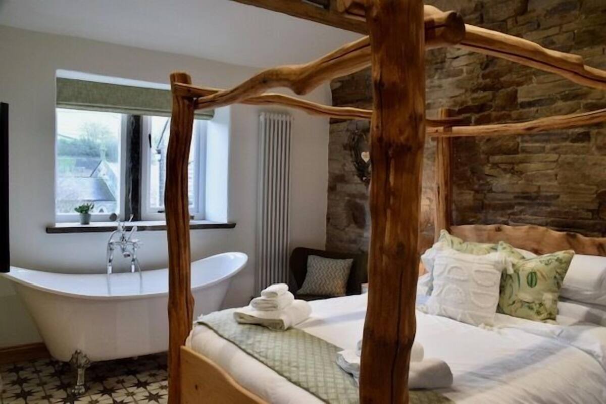 Chambre Double, salle de bains attenante (Mallard)