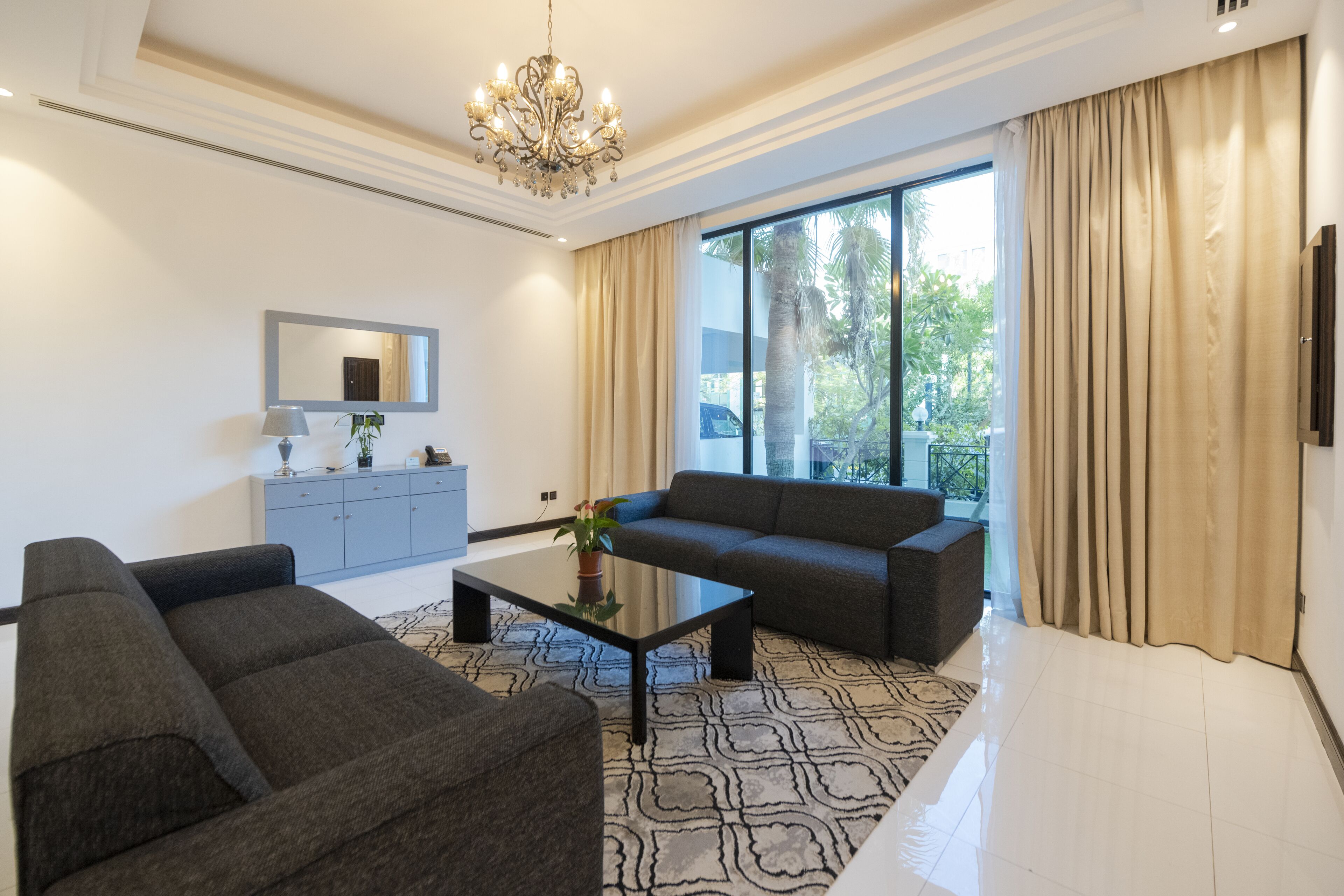 Luxury Villa, 4 Bedrooms, Private Pool | Living area | LCD TV