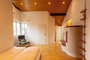 Holiday Apartment Stadtidyll | Área de sala de estar | Televisión de pantalla plana 