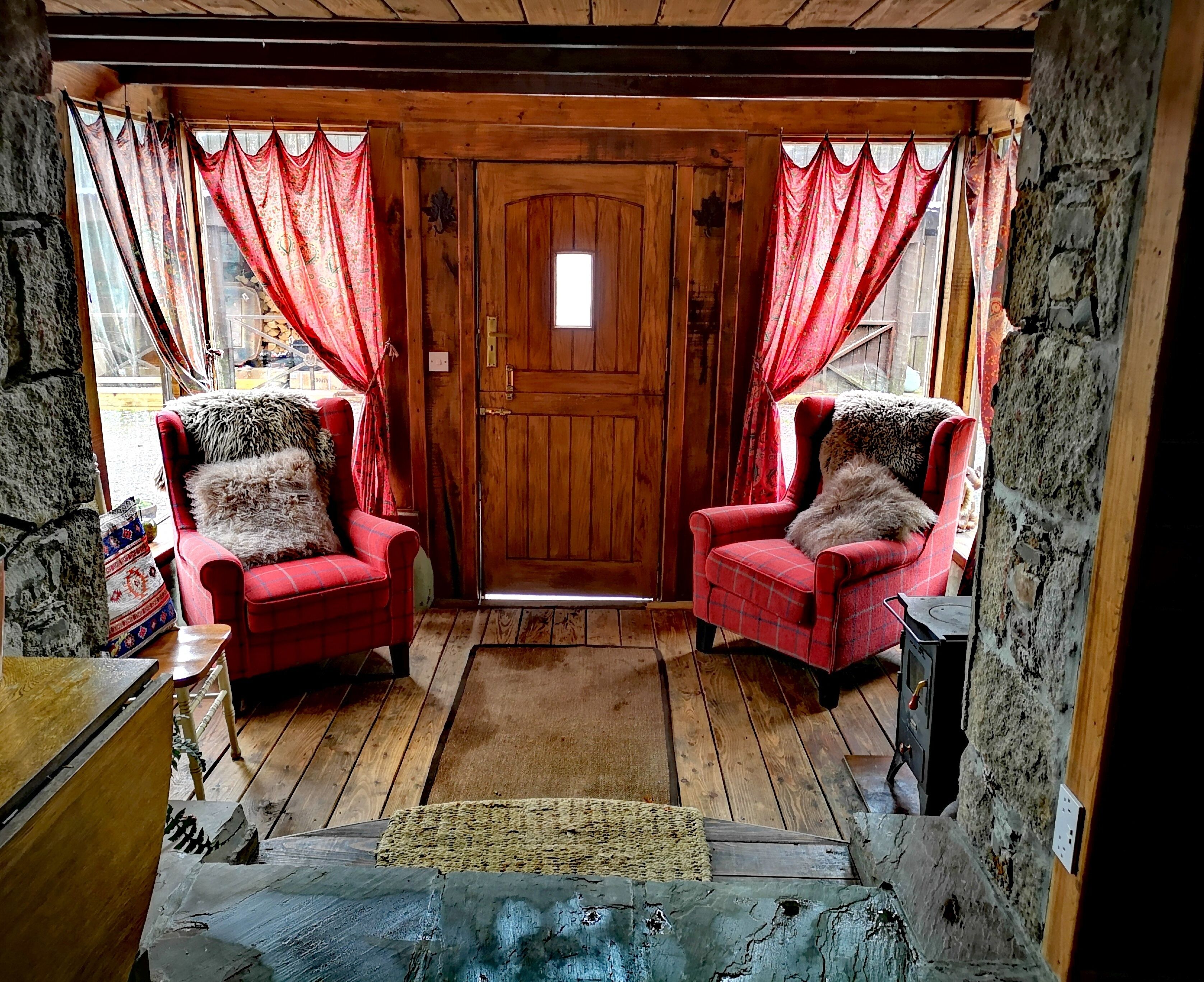 Interior entrance