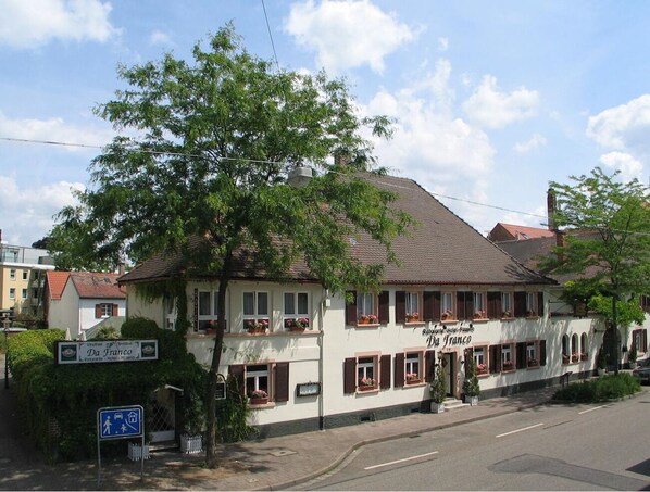 Fassade der Unterkunft