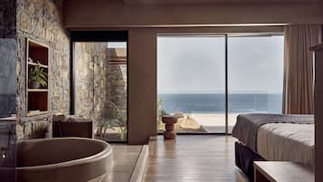 Acroterra Villa (2 Bedroom Villa with private Infinity pool) | 1 bedroom, minibar, desk, soundproofing
