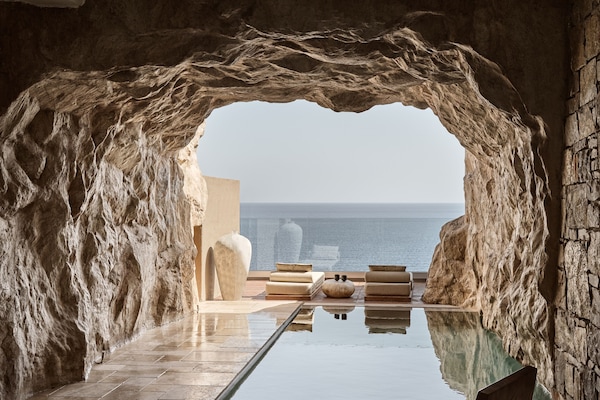 Cave Suite (Sea View with Private pool) | 1 bedroom, minibar, desk, soundproofing