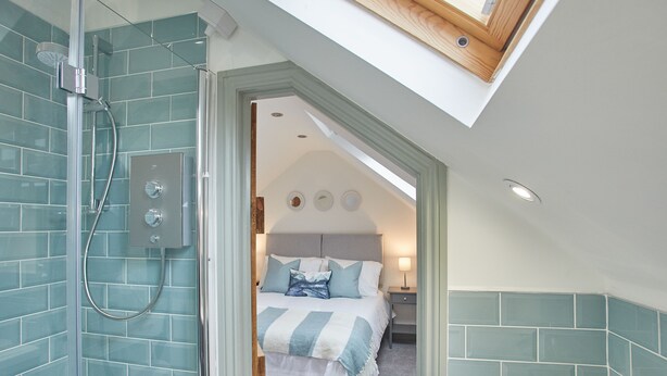 Two-Bedroom House | Bathroom shower