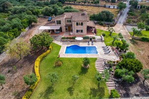 Exterior - Rural finca in Muro Sa Font with swimming pool (Muro)