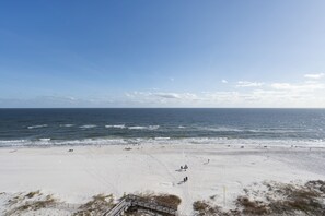 On the beach