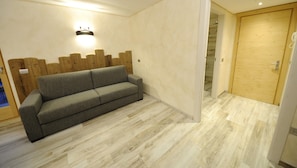 Apartment, 1 Bedroom (Anna Sun) | Living area - Alpen Flower (Livigno)