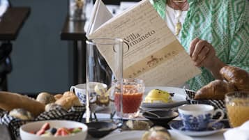 Petit déjeuner continental compris tous les jours