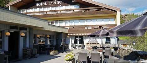 Fachada de la propiedad