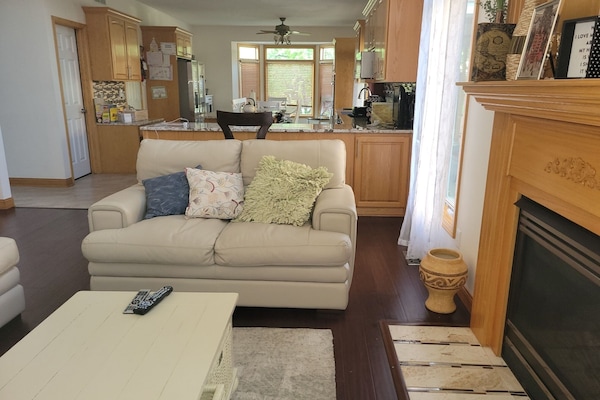 Televisor i llar de foc