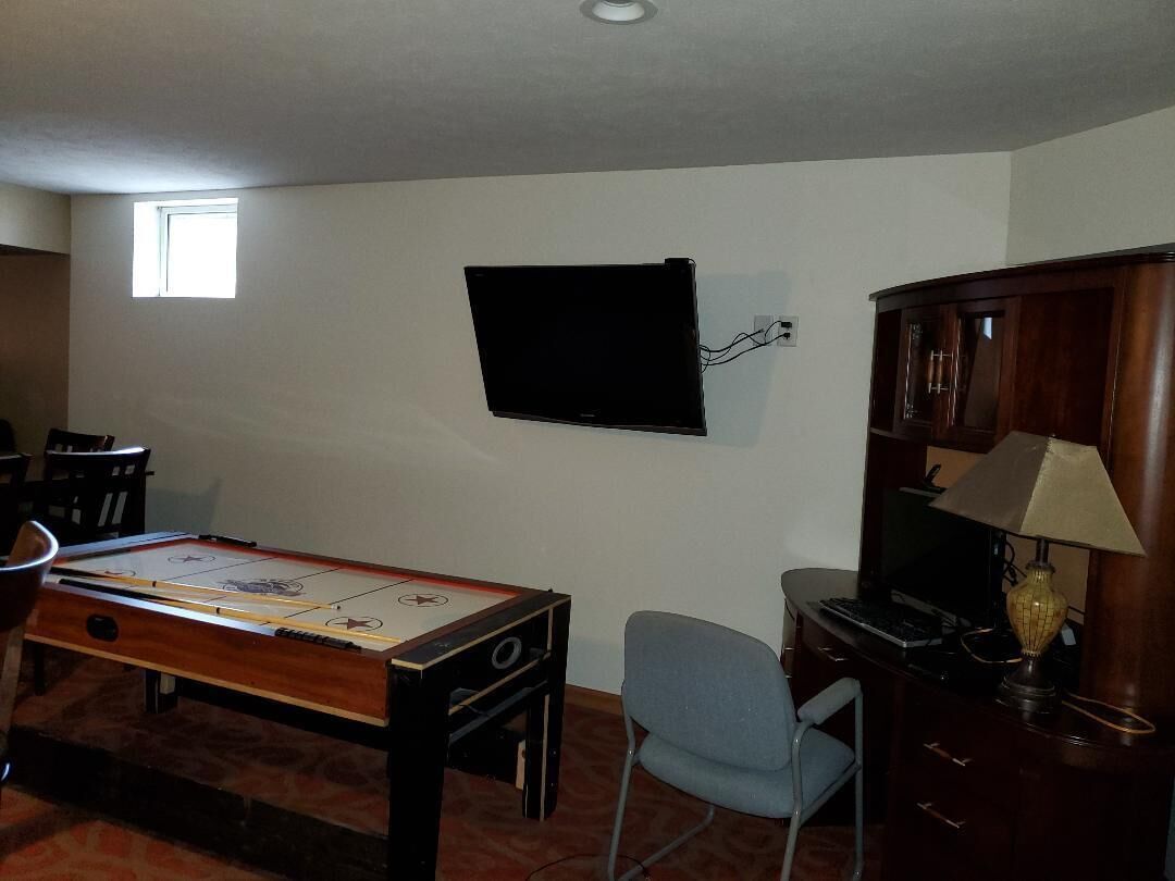 Entire 4200 sq ft. South east.  Great neighborhood