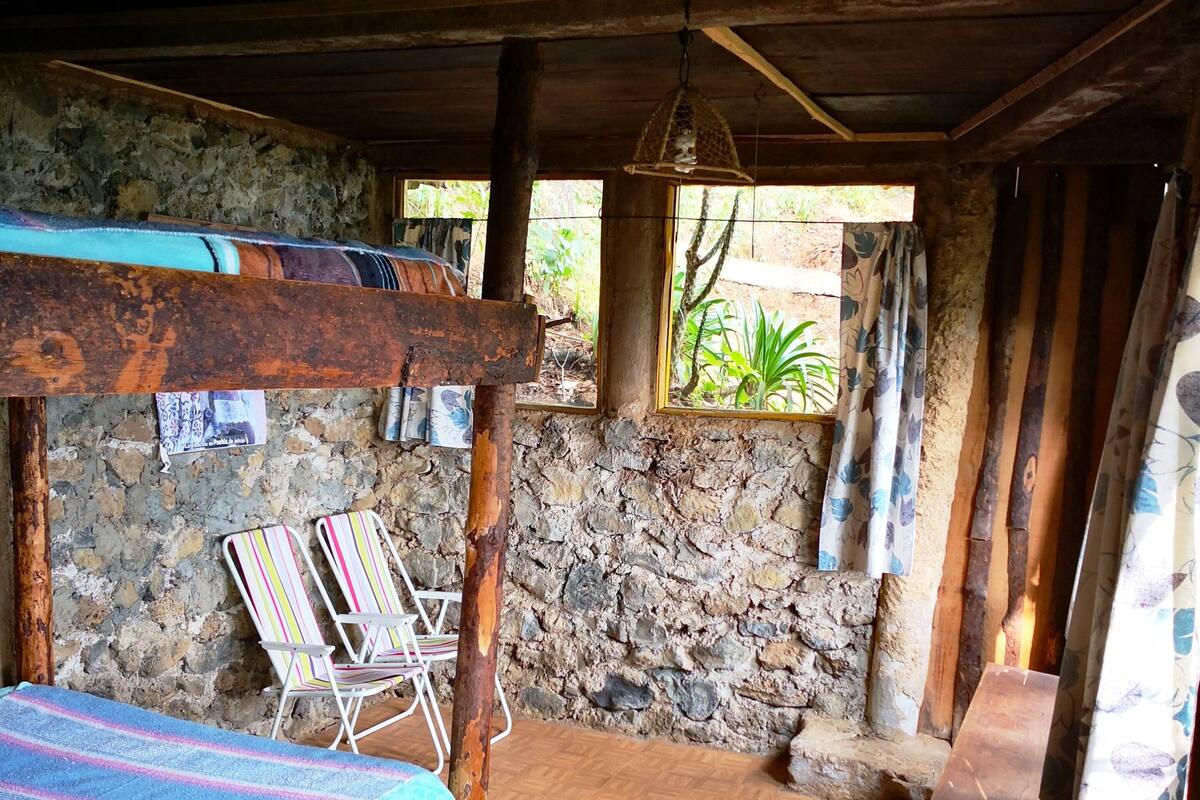 Yolotzin Cabin | Individually decorated, individually furnished, bed sheets