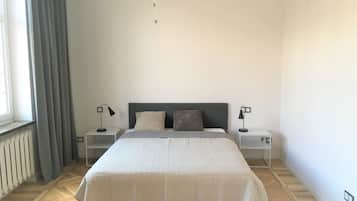 Business Apartment | 1 bedroom, soundproofing, iron/ironing board, free WiFi