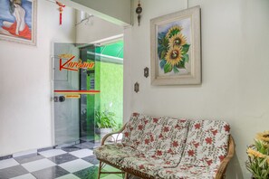 Sala de estar en el lobby