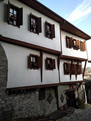Fassade der Unterkunft