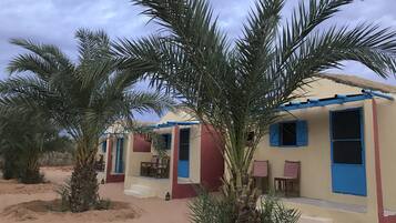 Fassade der Unterkunft