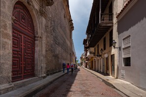 Exterior detail - Exclusive Apartment Walled City (Cartagena)