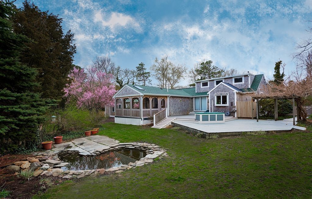 House on Koi Pond - Brewster