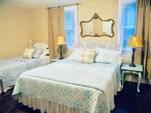 5 quartos, ferros/tábuas de passar roupa