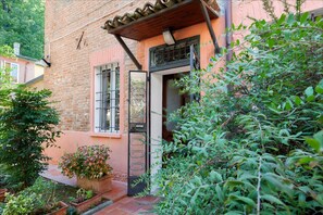 Entrada de la propiedad