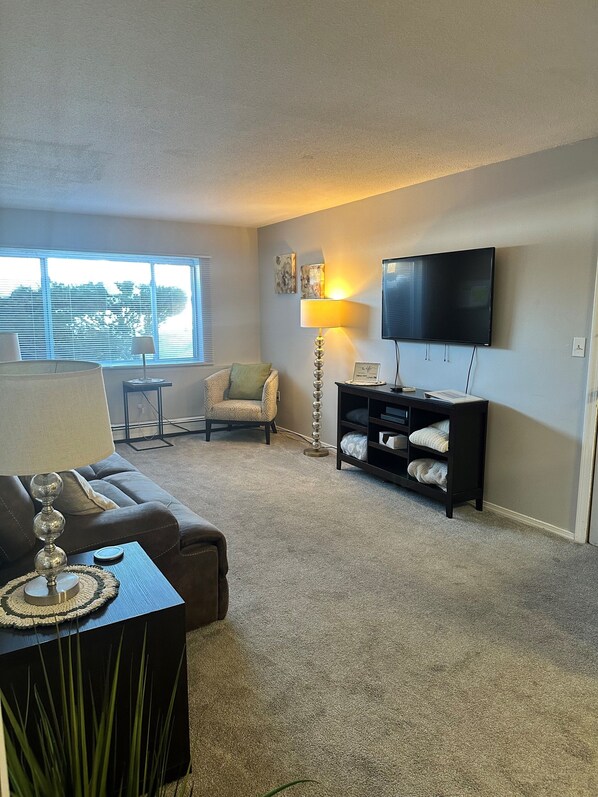 TV - Beautiful, Safe and Clean Garden Style Apartment Close to Everything!!!! (Portsmouth)