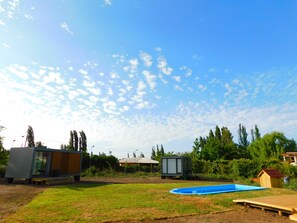 Seasonal outdoor pool