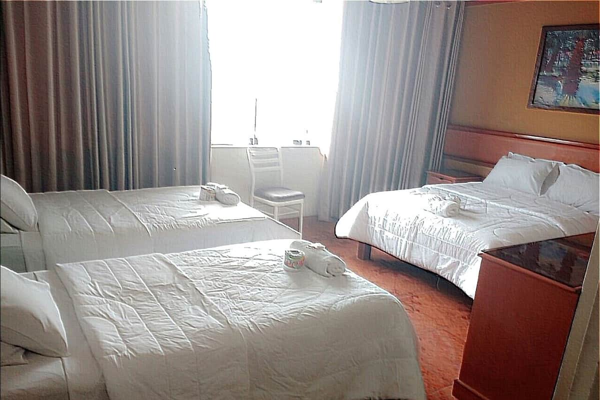 Family Triple Room | Blackout curtains, free WiFi, individually decorated