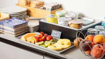 Gratis morgenmadsbuffet hver dag