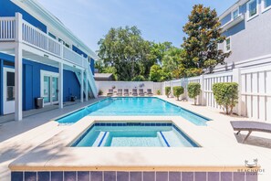 Pool - 19 Dove St - Large Pool, Short Walk to Beach! (Hilton Head Island)