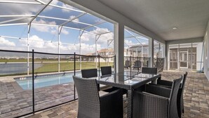 House | Balcony - Alluring 8bed 5bath Pool Villa at Champions Gate (Davenport)