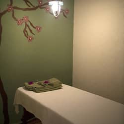 Facials, reflexology, massages
