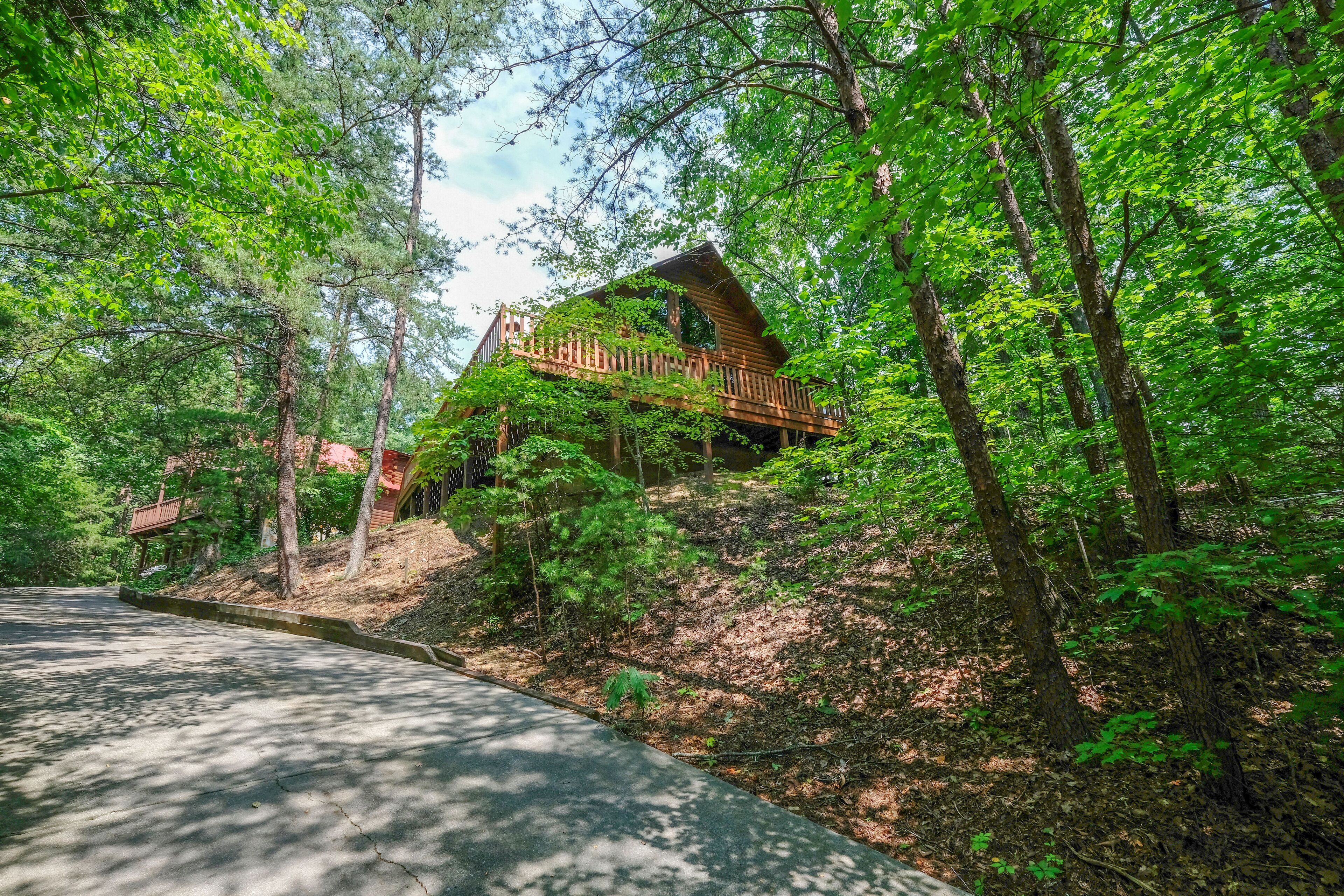 3 Bedroom Cabin close to Dollywood, Dixie Stampede, Fenced in Yard dog Friendly