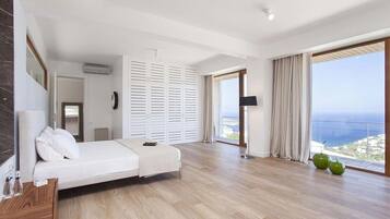 Deluxe Villa, 4 Bedrooms, Private Pool | 1 bedroom, desk, iron/ironing board, free WiFi