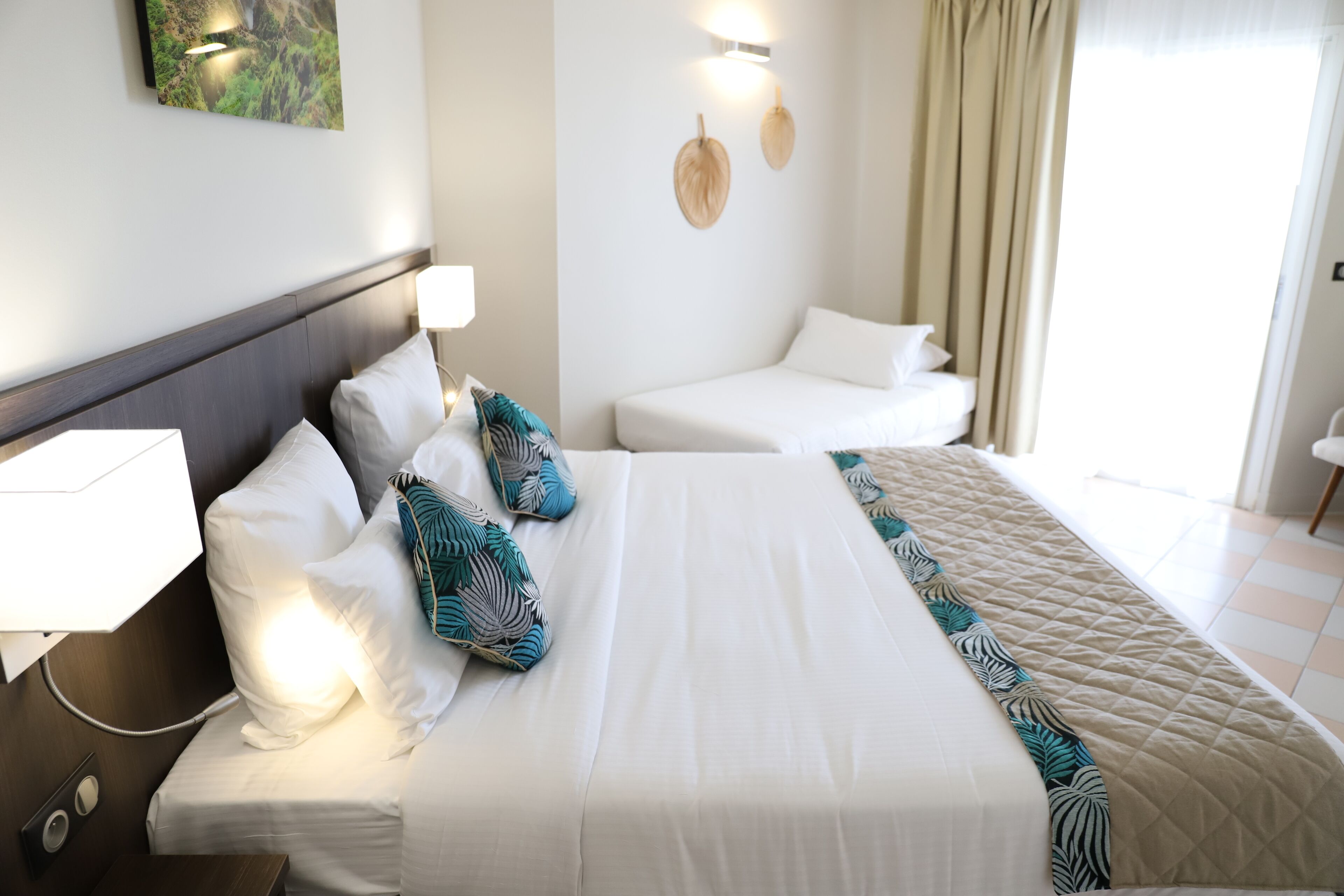 高級寢具、免費迷你吧物品、客房內保險箱、隔音