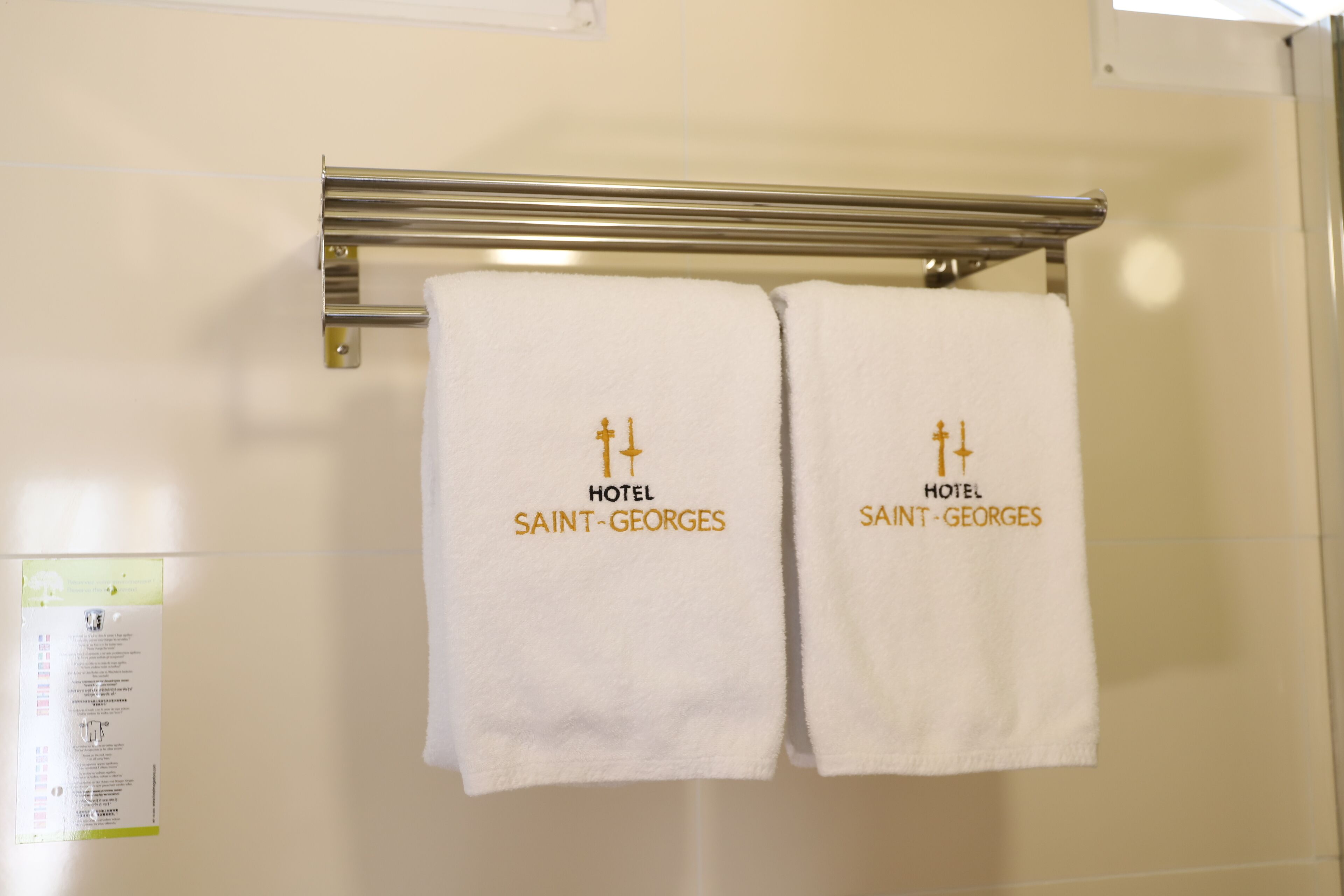 junior suite | bathroom | shower, rainfall showerhead, hair dryer, towels