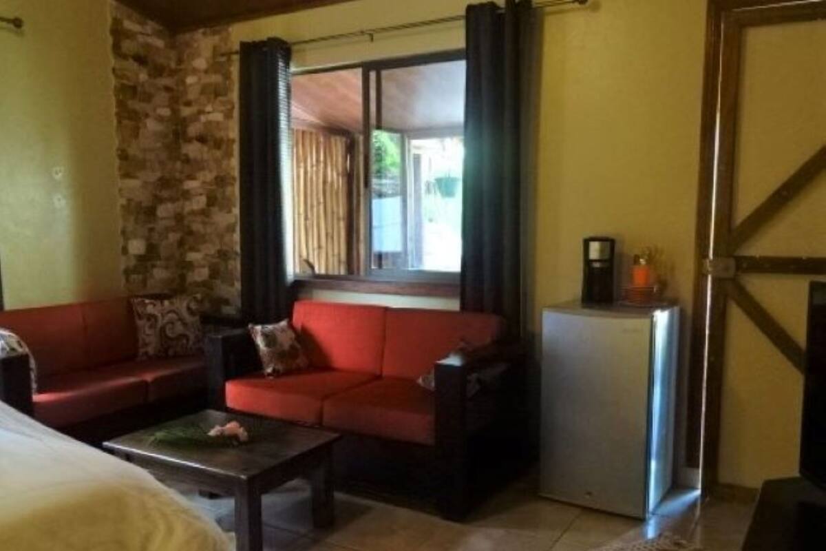 Habitación doble superior | Zona de estar