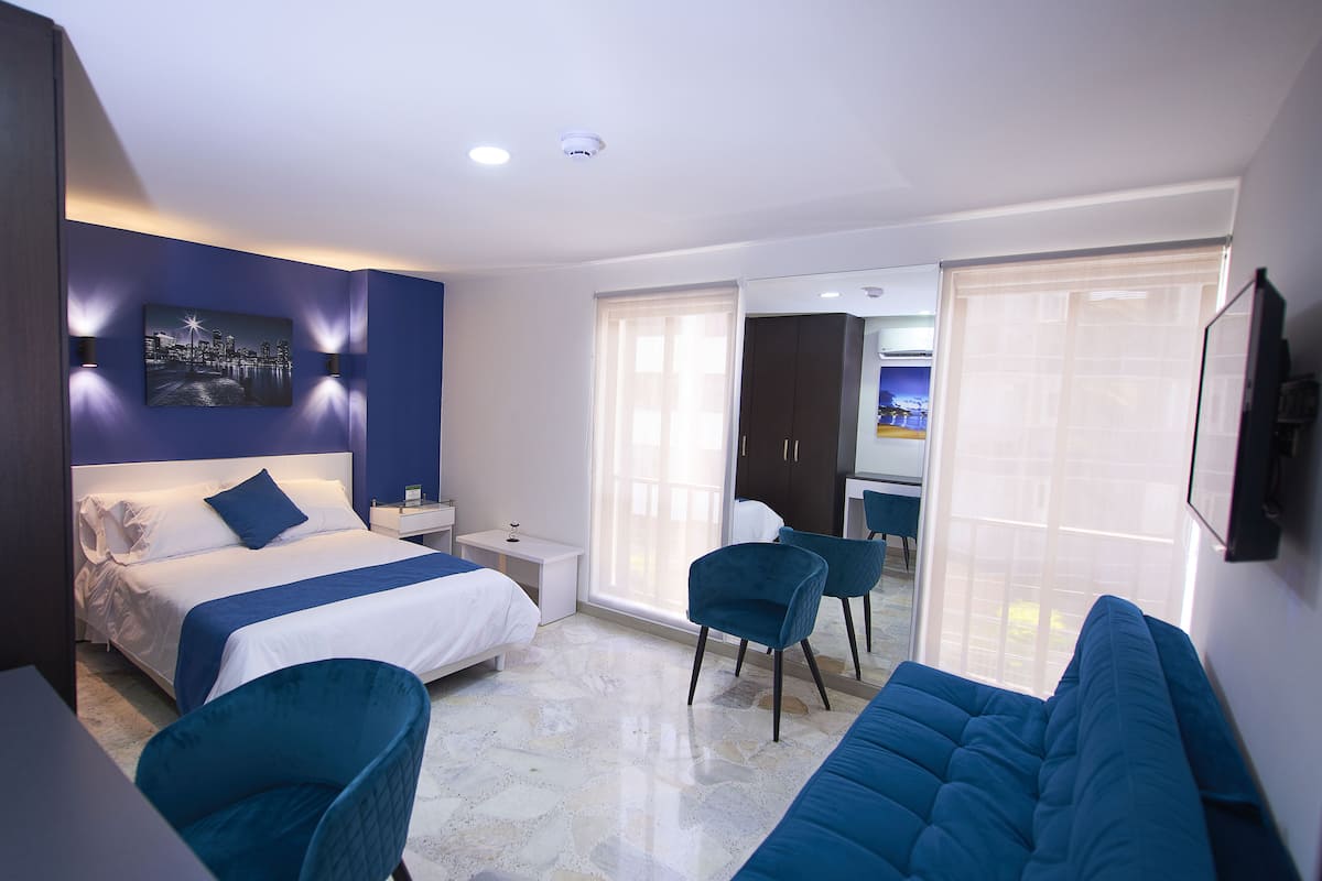 superior triple room | premium bedding, down duvets, select comfort beds, desk