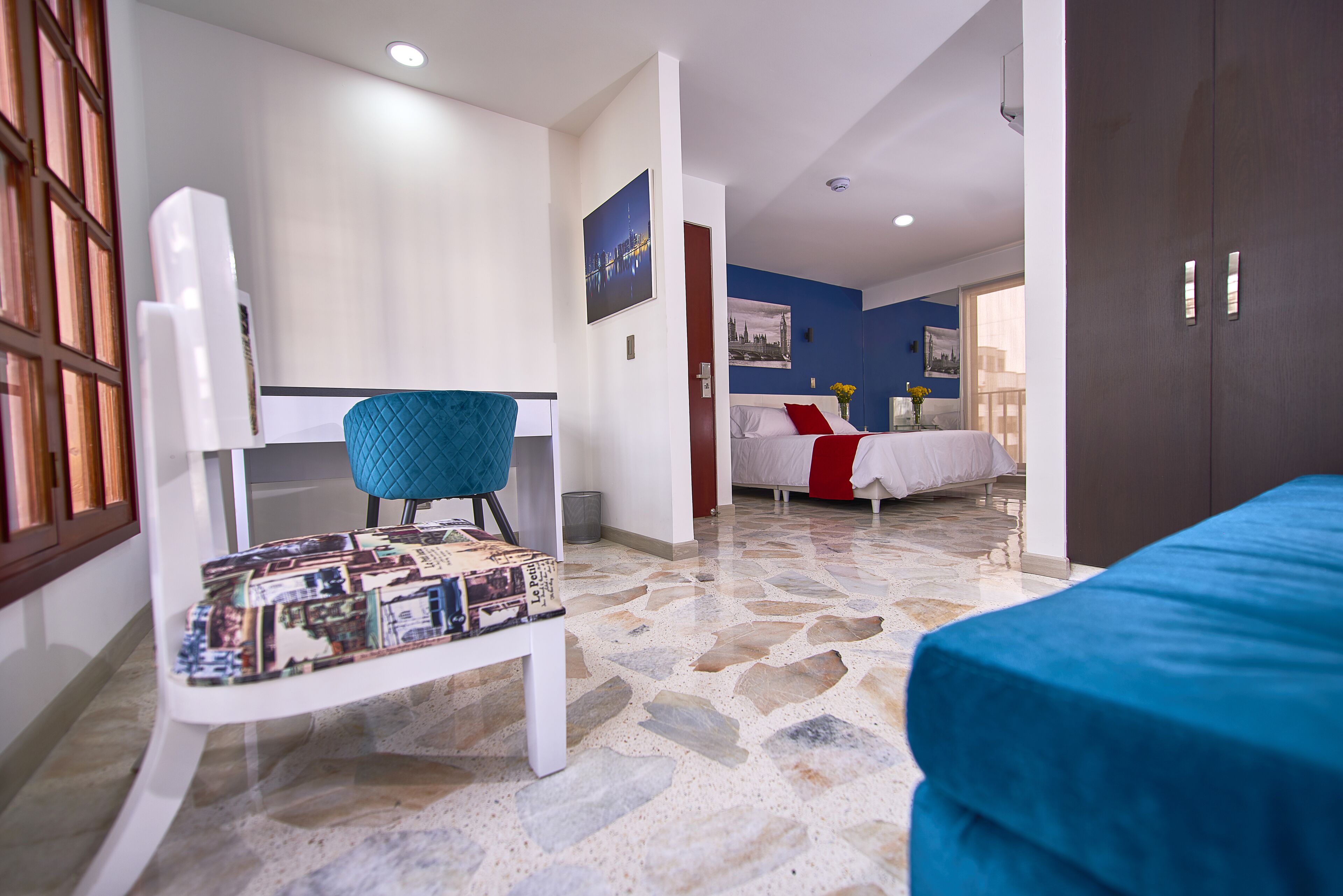 superior triple room | premium bedding, down duvets, select comfort beds, desk