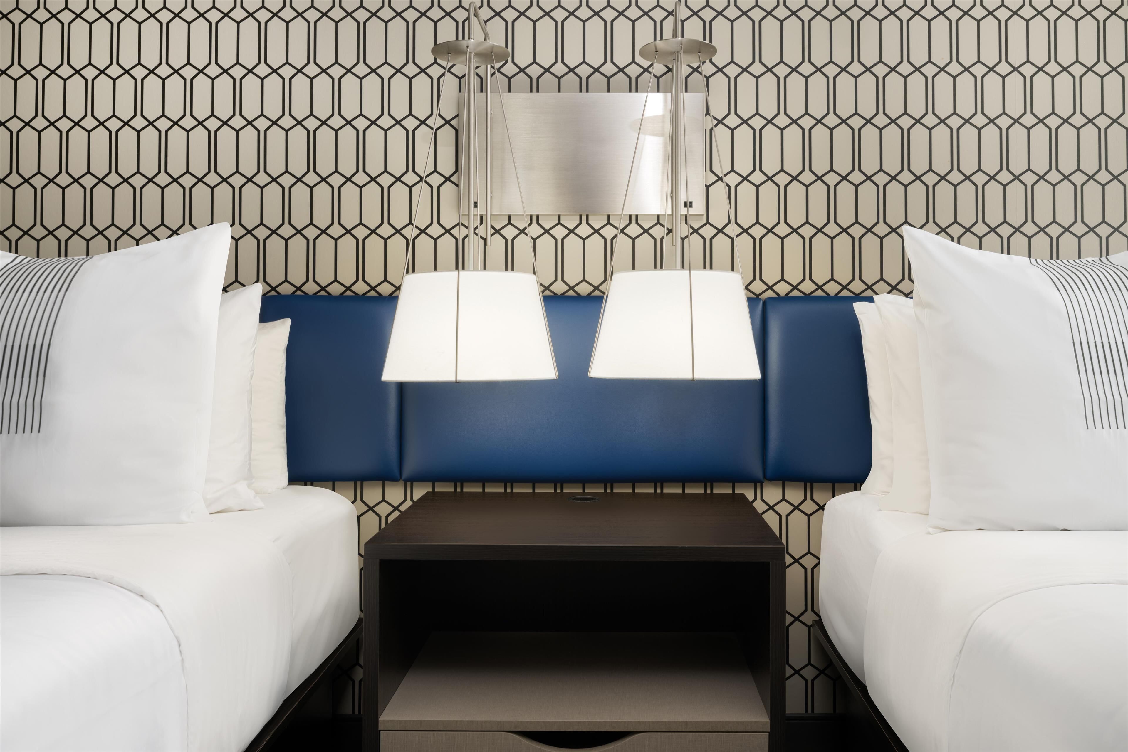 1 bedroom, premium bedding, memory-foam beds, laptop workspace