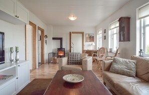 TV, fireplace, DVD player