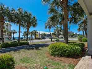 Enjoy a tranquil beachfront setting with a clear view of the ocean from this hotel.