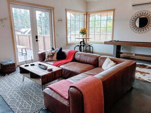 TV connectée, cheminée